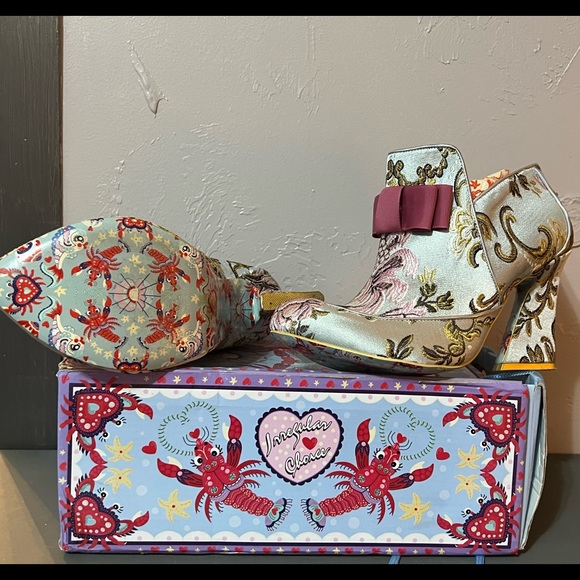 Irregular Choice Shoes Irregular Choice Loving Gazing Mint Size 42